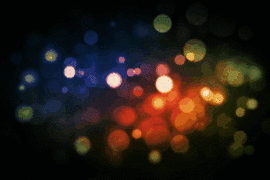 五彩萤光动态壁纸 bokeh