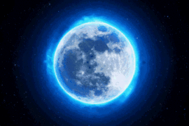 蔚蓝星球动态壁纸 moon magic