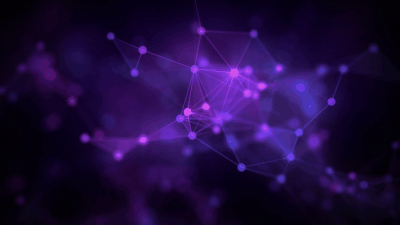 紫色几何抽象线条动态壁纸