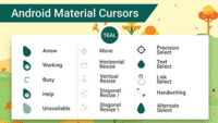 Android Material Cursors