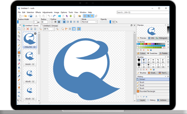 IcoFX 3.8.1-洛柒笔记