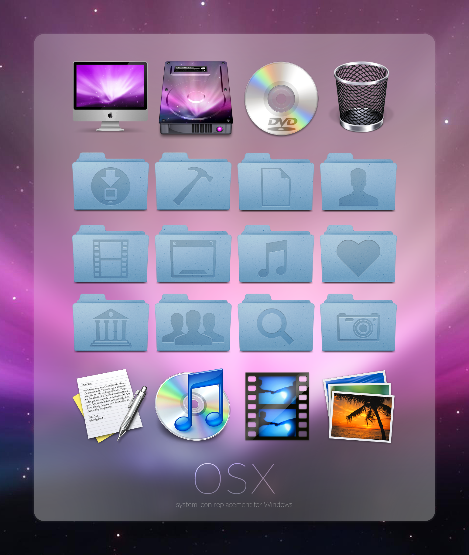 OSX - 图标指针 - 致美化