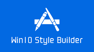 Win10主题制作软件 Win10 Style Builder Win10主题制作软件 Win10 Style Builder