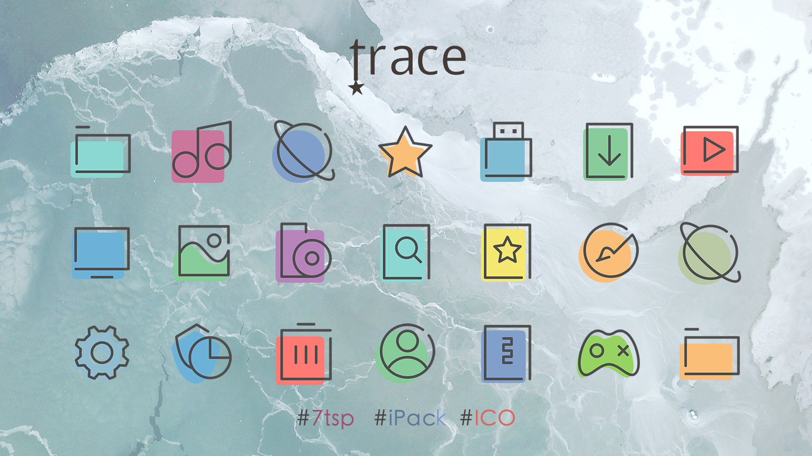 trace - 图标指针 - 致美化 - 漫锋网