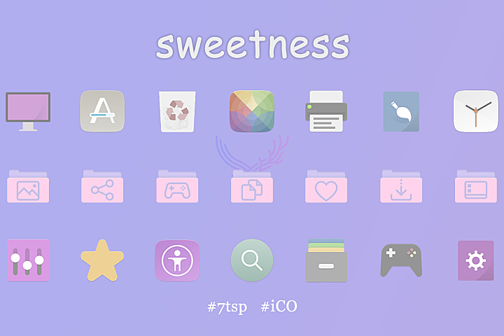 Sweetness - 图标指针 - 致美化