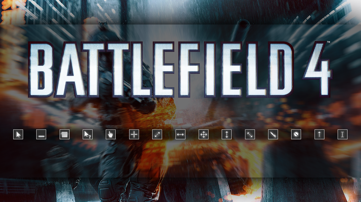 战地4 鼠标指针 - 图标指针 - 致美化