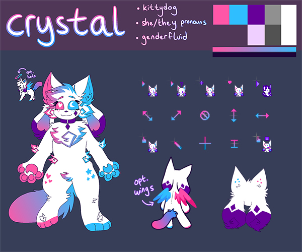 Kittydog Crystal 潮流指针 - 图标指针 - 致美化